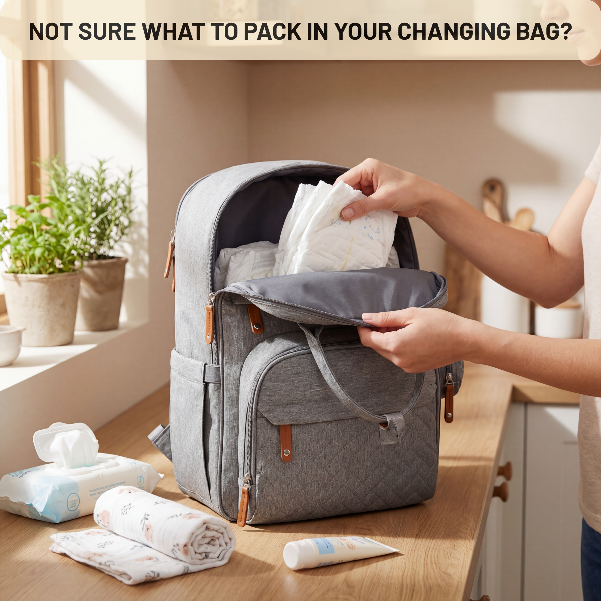 What Every Parent Should Pack in a Diaper Bag