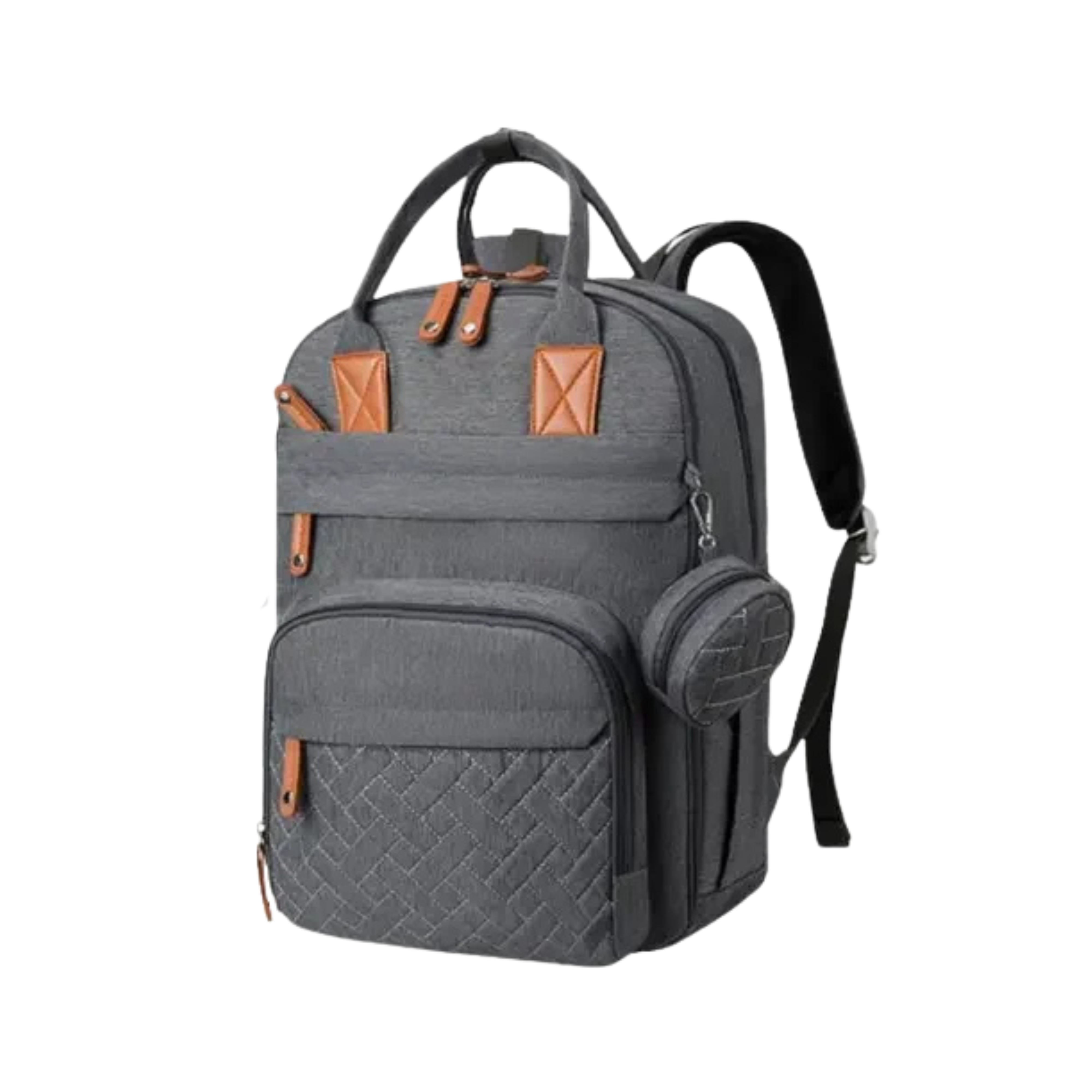 Everyday Carry Diaper Backpack with Changing Pad & Stroller Straps